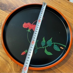 漆器丸盆の画像