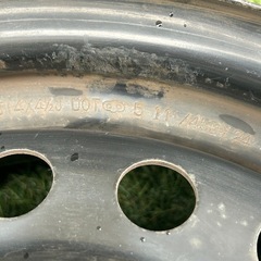 スチールホイール（中古）の画像