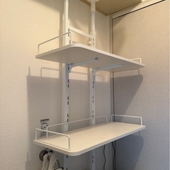 【〜3/14までに来れる方】洗濯機　ラック　ランドリーの画像