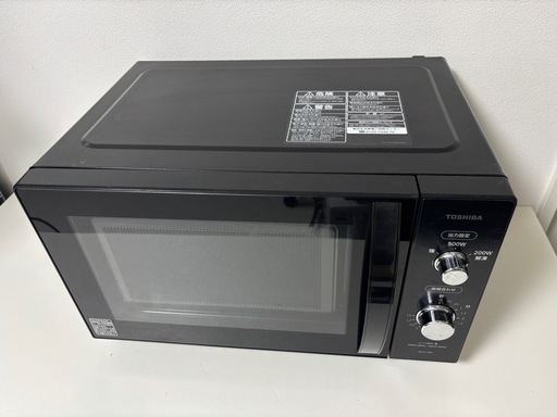 東芝 TOSHIBA 家庭用単機能電子レンジ  フラット　ER-S17E6 (K) 2022年製 高年式 mw1147