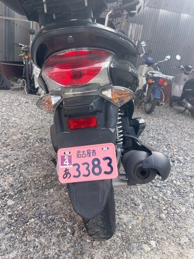 PCX JF28 黒 低走行 実働 自賠責9年4月まで