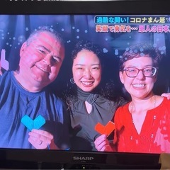 【2011年製】SHARP  26インチテレビ　ジャンク品　　　　の画像