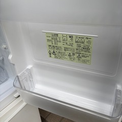 シャープ　137L 冷蔵庫　2015年製の画像