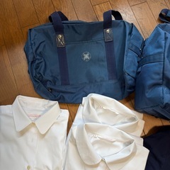 平塚学園学生服    カバン 　12点セットの画像
