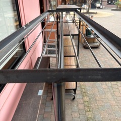 アンティーク　パイプハンガー　お洒落の画像