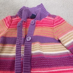 70サイズカーディガン　水通しのみの画像