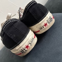 コンバースくろ黒の画像