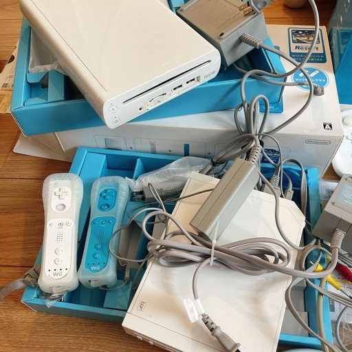 Wii WiiU 本体 ソフト セット    