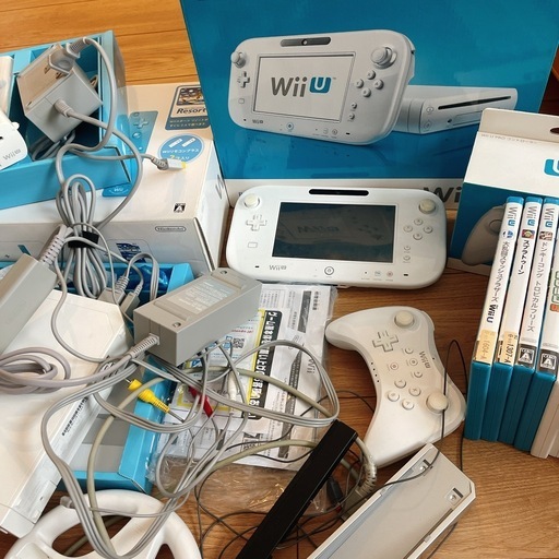 Wii WiiU 本体 ソフト セット    
