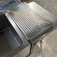 【幅90奥行き60高さ77】一槽シンク　現状渡し　の画像