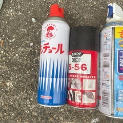 5-56やキンチョール、エアコン洗浄スプレーなど差し上げます。の画像