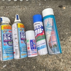 5-56やキンチョール、エアコン洗浄スプレーなど差し上げます。の画像