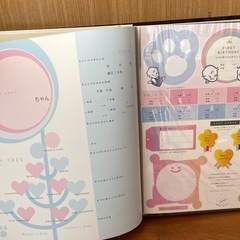 アルバム　産婦人科ロゴ付きの画像