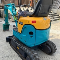 委託車両　価格応談　クボタU-008 バックホーの画像