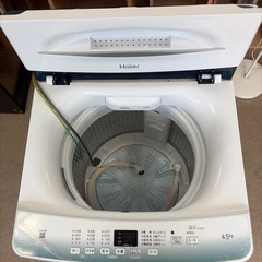 Haier 洗濯機4.5kg 2023年製の画像