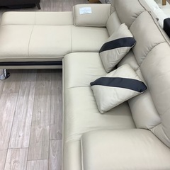 【取りに来られる方限定】ニトリのコーナーソファ(ベージュ) のご紹介！【トレファク寝屋川】の画像
