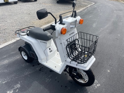 希少！新車ワンオーナー！走行距離596km！ホンダ　ジャイロX 検)ジャイロキャノピー　ジャイロアップ　トライク　HONDA KAWASAKI YAMAHA