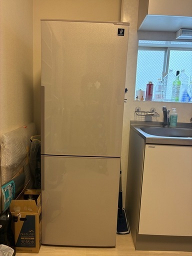 シャープ 冷蔵庫 SJ-PD27X-S 270L