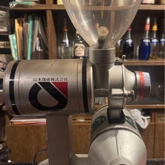 FUJI ROYAL電動コーヒーミル シルバーの画像