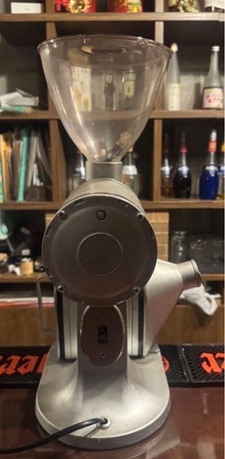 FUJI 電動コーヒーミル シルバー