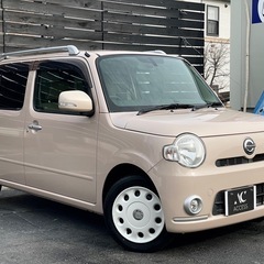 安心の総額表示！車検満たん★ダイハツミラココア+G禁煙車バックモニターetcルーフレール純正白ホイールキャップの画像