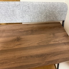 ニトリ ポケット付き折りたたみデスクの画像