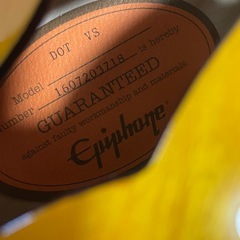 ※条件値下げ※エピフォンDotセミアコの画像