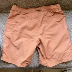 ユニクロ　　ハーフパンツ　オレンジ　メンズXLの画像