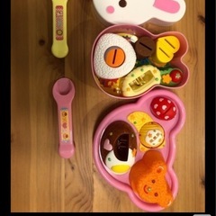 メルちゃんレンジと冷蔵庫セットの画像