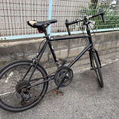 ミニベロ　マットブラックの画像