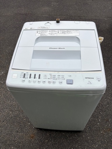 HITACHI.洗濯機、2021年製7kg、