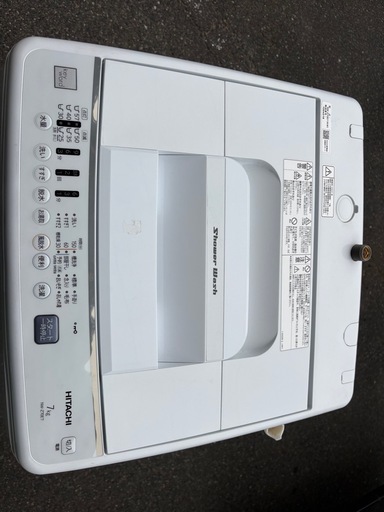HITACHI.洗濯機、2021年製7kg、