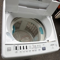 HITACHI.洗濯機、2021年製7kg、の画像