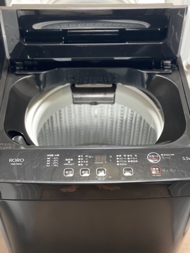 送料・設置込み可?表示価格より10%OFF?洗濯機　5.5kg ヤマダ電機　2025年【分解クリーニング済み】