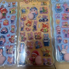 ズートピアお尻シール1枚の画像