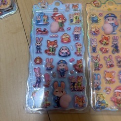 ズートピアお尻シール1枚の画像