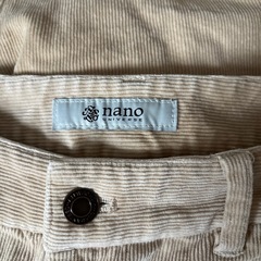 nano UNIVERSE レディース コーデュロイパンツの画像