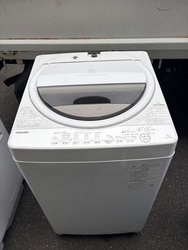 TOSHIBA.洗濯機、2020年製7kg