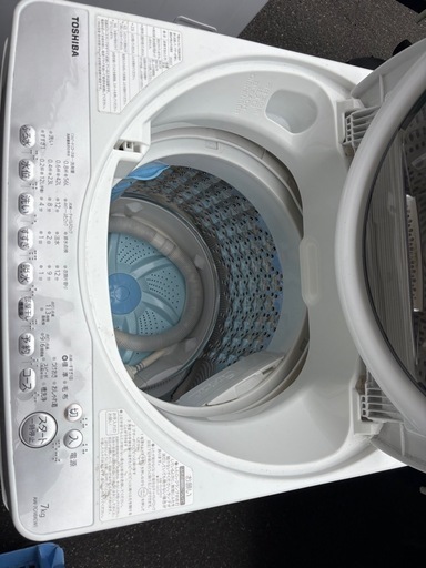 TOSHIBA.洗濯機、2020年製7kg
