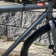 🔵中古車🔵　美品✨　FUJI　シングルスピード　ブルホーンハンドル/NITTO　170㎝～177㎝　バーテープ新品　ワイヤー錠付　中古自転車　点検調整永久無料✨　西宮市の画像