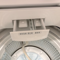 《リユースマン倉敷》AQUA 洗濯機7kgホワイト AQR-S7E2 2023年製の画像