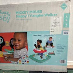 ミッキーマウス　ウォーカー　ディズニーおもちゃの画像