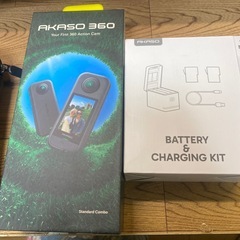 AKASO 360カメラセット
の画像