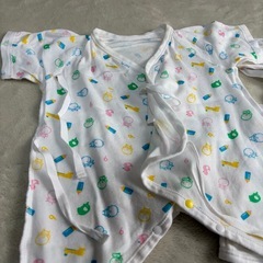 ⭐無料⭐ たまひよちゃん  コンビ肌着 2枚の画像