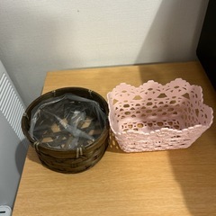 かご２つの画像