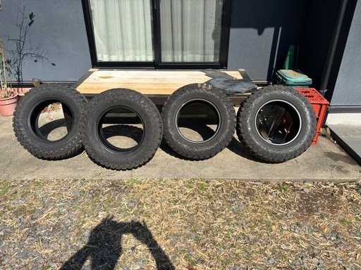 グリップマックス　マッドレイジM/T 195r14c 4本