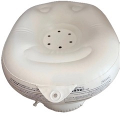 バスチェア　離乳食の画像