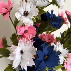 フェルトフラワー（花瓶無し）の画像