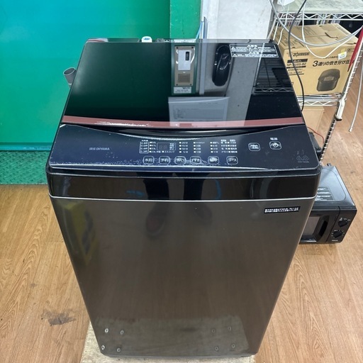☆ドリーム荒牧店☆ジモティー割引有☆【クリーニング済み】アイリスオーヤマ/6kg洗濯機/IAW-T603BL/2021年製