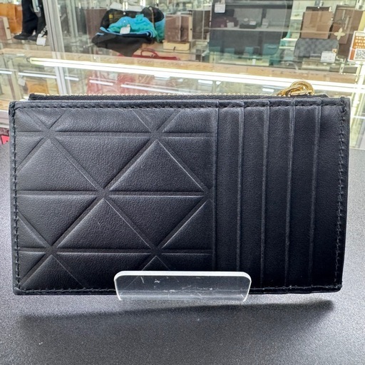 ☆ドリーム荒牧店☆PRADA プラザ トライアングルレザー フラグメントケース ブラック